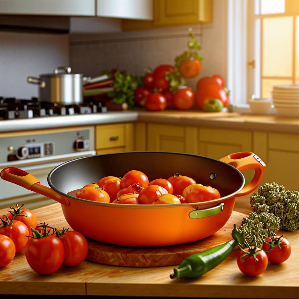 Тестирование половника Le Creuset с силиконовым покрытием.