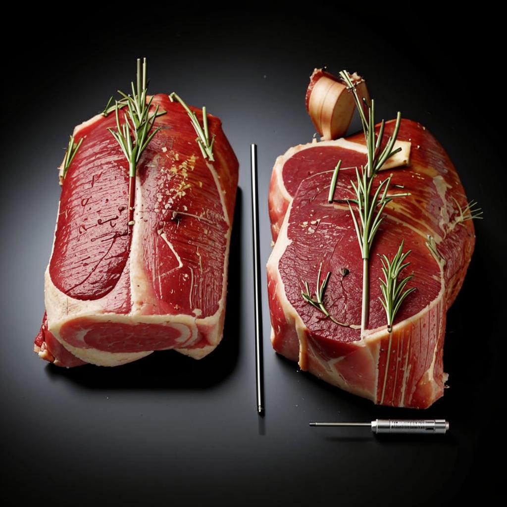 Термометр для мяса с щупом vs. инфракрасный: точность измерения температуры.